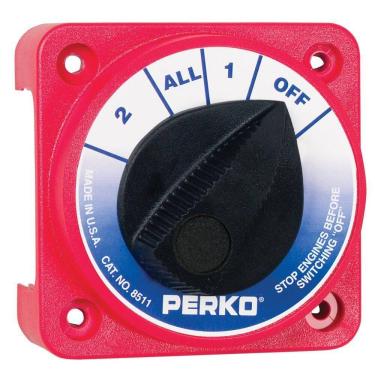 Imagem de Chave seletora de bateria Perko Compact Medium Duty sem chave