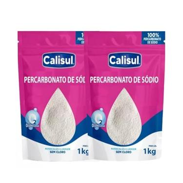 Imagem de Kit 2 Percarbonato de Sódio 100% Puro - Para roupas Brancas e Coloridas