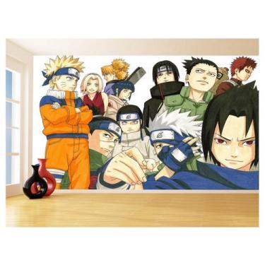 Imagem de Papel De Parede Anime Naruto Mangá Desenho Art 3,5M Nrt29 - Você Decor