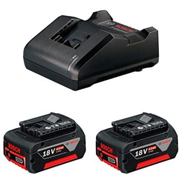 Imagem de Bosch Kit 2 baterias GBA 18V 4,0Ah e Carregador GAL 18V-20 Bivolt