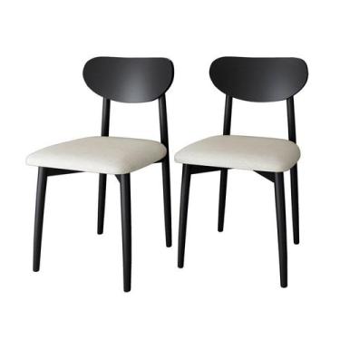Imagem de Kit 2 Cadeiras Gala Madeira Maçica - Alt 86 Cm X L 44 Cm X P 56 Cm - B