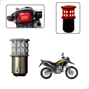 Imagem de Lâmpada Led Freio 2 Polo 1157 50 Leds Moto XRE 300 ABS
