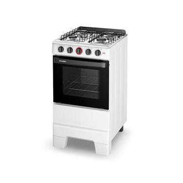Imagem de Fogão Esmaltec 4 Bocas Ideal Super F4iab4121br Acendimento Automático Branco BRANCO / Bivolt