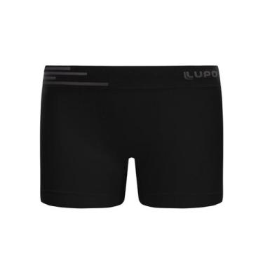 Imagem de Cueca Boxer Infantil Lupo 00132-002 Microfibra T. P/GG, M, 9980, Preto