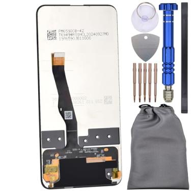 Imagem de Tela digitalizadora sensível ao toque IPS LCD para Huawei Y9s preta