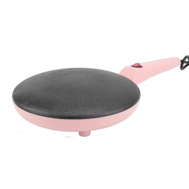 Imagem de Generic Máquina de Fabricante de Crepe, Fabricante de Crepe Elétrico de Base Rosa de 8 Polegadas Com Espátula de Silicone de Bandeja para Uso Doméstico (#1)