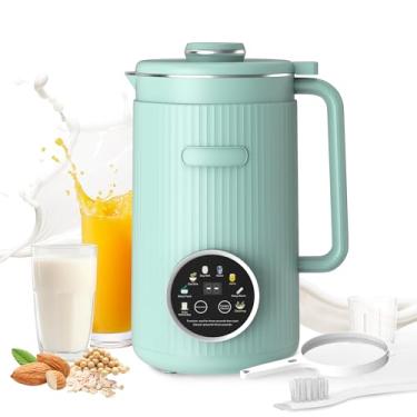 Imagem de ANHANE Máquina de fazer leite de soja de 1 litro: Máquina de leite de nozes 8 em 1 para leite de aveia, bebidas veganas, liquidificador de alimentos para bebês - máquina de leite à base de plantas com