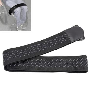 Imagem de YIBEICO 1 peça de alça de perna de coxa de cadeira de rodas, cinto de segurança alça de suporte de perna para idosos paralisia de demência Parkinson (1)