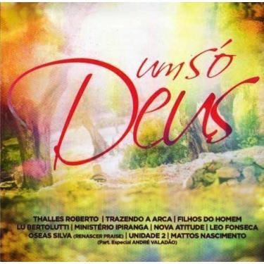 Imagem de CD Um Só Deus 15 Músicas Gospel Coletânea - TOP DISC