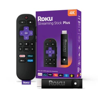 Imagem de Roku Streaming Stick Plus 4K e HDR com comando de voz