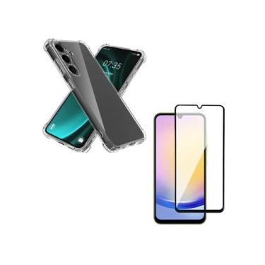 Imagem de Estojo e vidro temperado para Samsung Galaxy A15 Plus - Lightbek Offic