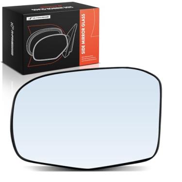 Imagem de A-Premium Vidro espelhado aquecido do lado esquerdo do motorista com placa de suporte compatível com Honda HR-V HRV 2023 2024 2025, 2.0L - Espelho plano de visão lateral externa