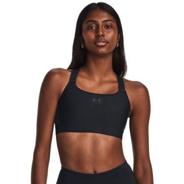 Imagem de Top de Treino Under Armour High Feminino, Preto, 2GG