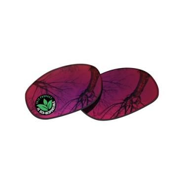 Imagem de Raydi Lentes de reposição de policarbonato para óculos de sol quadrados RayBan RB4033 60 mm - Espelho Midnight Sun - Polarizado