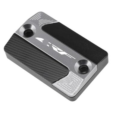 Imagem de Acessórios de motocicleta Tampa do cilindro mestre do reservatório de fluido de freio dianteiro compatível com CRF 250 300 /L 250M CRF250L (titânio)