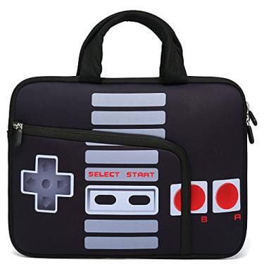 Imagem de Bolsa para laptop 14 15 15,4 15,4 15,6 polegadas, capa protetora para computador, capa de neoprene macia com bolsos extras para Dell, Lenovo, Toshiba, HP, Chromebook, ASUS Acer (jogos)
