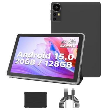 Imagem de DIGITHINK Tablet PC Android 15.0 cm de 10 polegadas, tablets Android, DDR4 4 GB de RAM + 16 GB de extensão de 20 GB de ROM 2 MP + 8 MP, câmera dupla WiFi-6 Bluetooth 1 TB expande 10 polegadas IPS