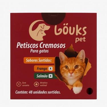 Imagem de The Cat Snacks  Kit 48 Unidades de Petiscos para Gatos  Sabor Frango e