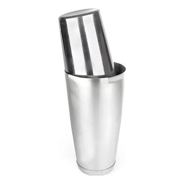 Imagem de 3X Kit Coqueteleira Boston 820 Ml Inox Com Peso