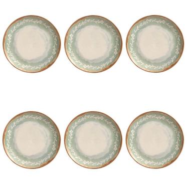 Imagem de Conjunto De Pratos Rasos 06 Peças Coup New Mediterrâneo Porto Brasil