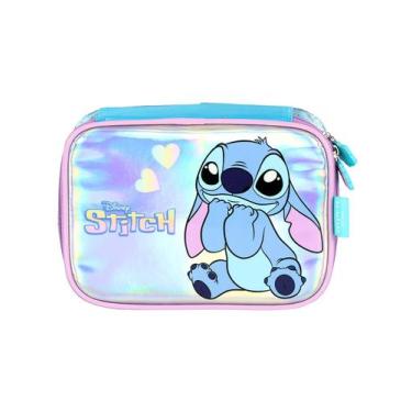 Imagem de Estojo Escolar Penal Box Luxo LILO STITCH Original - Luxcel, AZUL
