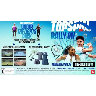 Imagem de TopSpin 2K25 Tennis - Xbox One e Series X