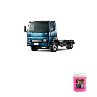 Imagem de Kit Radiador Intercooler Ford Cargo 816 Euro 5 10/13 + Aditivo Radiador Rosa 5L