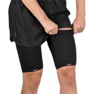 Imagem de Coxal Fechado Elastico Compressão Térmico Lesão Treino - Top House, Az