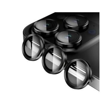 Imagem de Protetor de lente One Armor para iPhone 16 Pro - Preto - Gshield