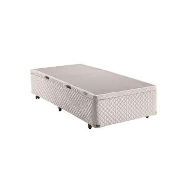 Imagem de Base Box para Colchão Solteiro Itaflex Universal com Baú 40,5x88x188 cm – Branco