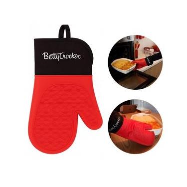 Imagem de Luva de Silicone Térmica Forno Fogão Cozinha Betty Crocker