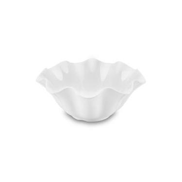 Imagem de Saladeira Haus Concept Melamina Flower 28 cm - Branco Branco