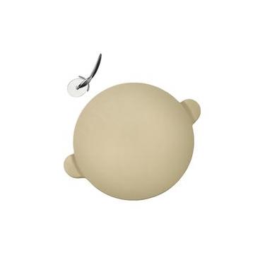 Imagem de Pedra para Pizza Napoleon com Cortador em Aço Inox