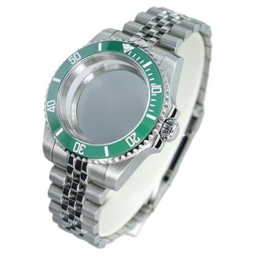 Imagem de FEIYASHI Caixa de relógio de aço impermeável de 40 mm GMT/SUB Vidro de safira para NH35/NH36 Miyota8215 ETA2824 Movimento Mostrador de 28,5 mm, Tampa inferior de vidro 4, For ETA2824 PT5000 Movement