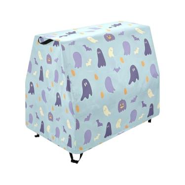 Imagem de Qilmy Halloween Cute Boo Kids Water Table Cover, Duty Waterproof Patio Table Covers for Outdoor Toddler Splash Tables, UV Resistant & Dustproof Play Table Protector, Cover Only