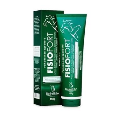 Imagem de Bio Instinto FisioFort Pomada Massageadora Premium, 150g, Com Arnica, Mentol, Cânfora e Copaíba, Para Relaxamento e Conforto Corporal