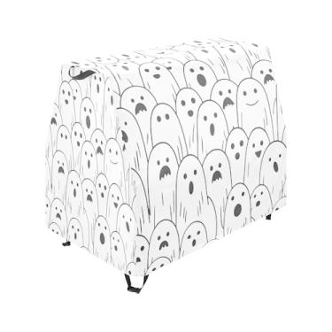 Imagem de Qilmy Halloween Boo Kids Water Table Cover, Duty Waterproof Patio Table Covers for Outdoor Toddler Splash Tables, UV Resistant & Dustproof Play Table Protector, Cover Only