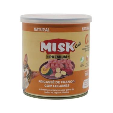 Imagem de Ração Úmida Misk Premium Gato Fricasse Frango Legumes 280g