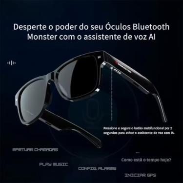 Imagem de Oculos De Sol Bluetooth 5.0-100% Original