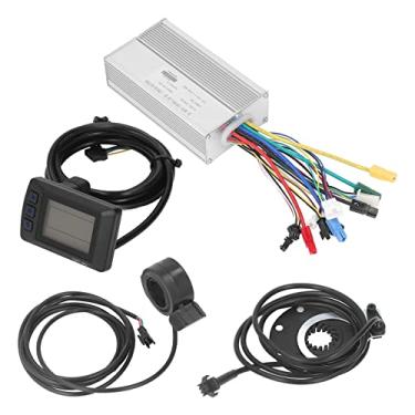 Imagem de KIMISS Kit de Conversão de Bicicleta Elétrica 36V/48V 1000W, Controlador de Motor Sem Escova 30A Com Display M3 e Acelerador de Polegar para Atualização de Bicicleta Elétrica DIY