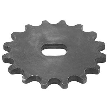 Imagem de KIMISS Engrenagem de Metal para Roda de Corrente Modelo 420 16T para Motor de Desaceleração DC de ímã Permanente - 12x17mm Adequada para Aplicações de Corrente de Motor