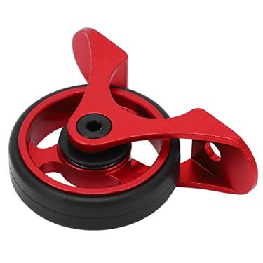 Imagem de KIMISS Guarda-lamas Dobrável MEIJUN Com Roda Fácil para Bicicletas e DAHON - Liga de Alumínio Leve, Estrutura Estável, Rotação Suave (Vermelho)