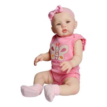 Imagem de Boneca Bebê Reborn Abigail 48cm Corpo De Silicone Realista