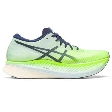 Imagem de ASICS Tênis de corrida feminino METASPEED Sky, Verde perigo/céu, 35