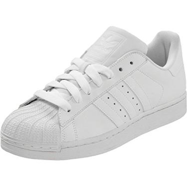Imagem de T nis de corrida masculino Adidas Originals Superstar, branco, 39