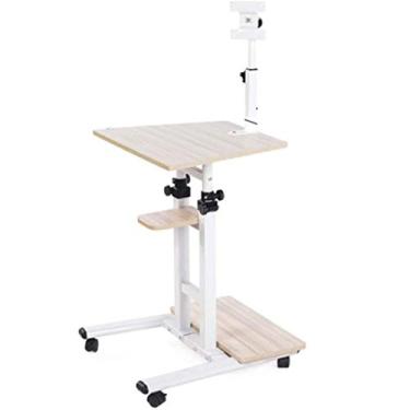 Imagem de U5GAAALPPQ9 l Mesa de computador dobrável, mesa de computador de mesa pendurável, mesa de laptop móvel para casa
