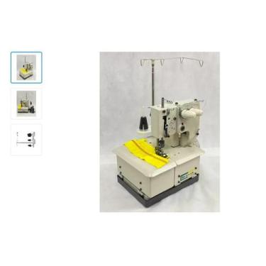 Imagem de Máquina de Costura Galoneira Portátil c/ Motor Acoplado, 2 A - Bracob,