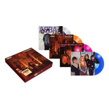Imagem de Box Vinil Abba - The Visitors  4 Colour Singles 7   - Import