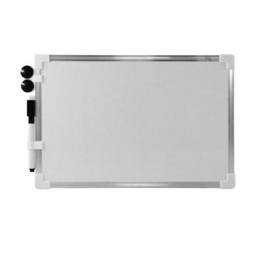 Imagem de Lousa Magnética Quadro Branco 35 x 50cm com Caneta Ímã - Ami