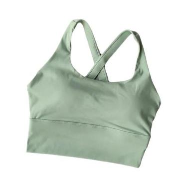 Imagem de Sutiã Esportivo De Alta Intensidade À Prova De Choque Com Bojo Fixo E 